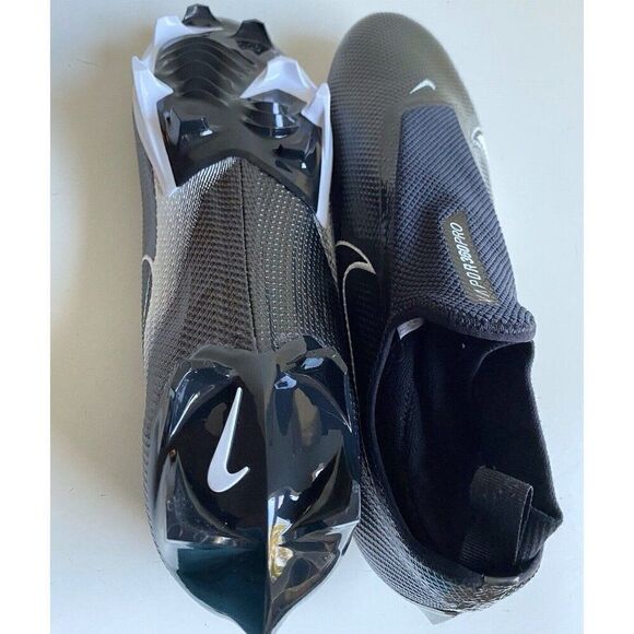 Nike Vapor Edge 360 Pro Football Cleats AO8277-001 Black White Men’s Sz 15 - Picture 9 of 10